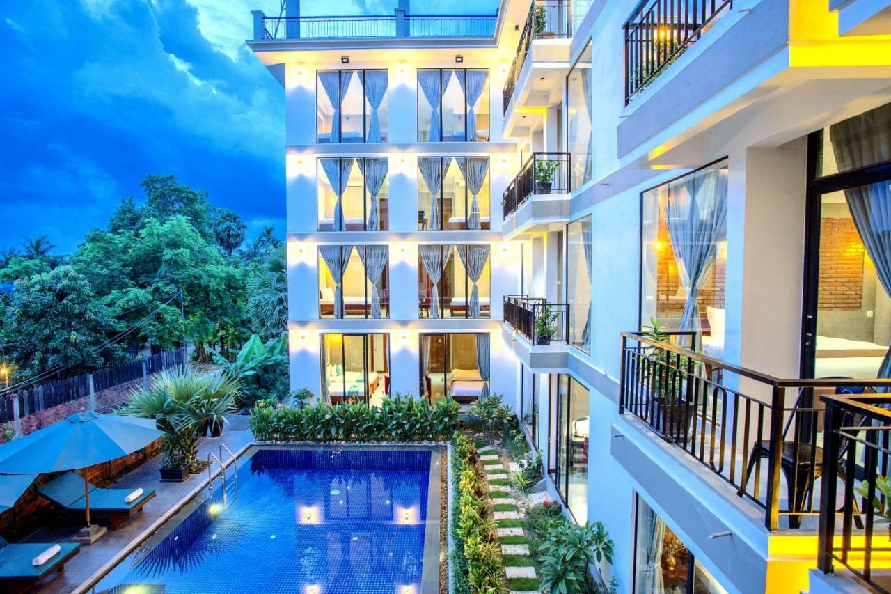 Central Blanche Residence Siem Reap Exterior foto
